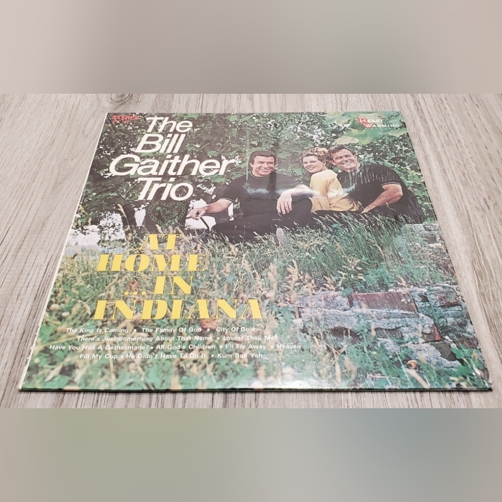 The Bill Gather Trio Sings At Home In Indiana Orchestra Rick Powel Vinyl Record